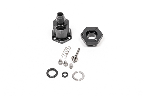 Radium Engineering — Radium Engineering Pump Outlet Adapter - Check Valve - 10mm Barb - view 3